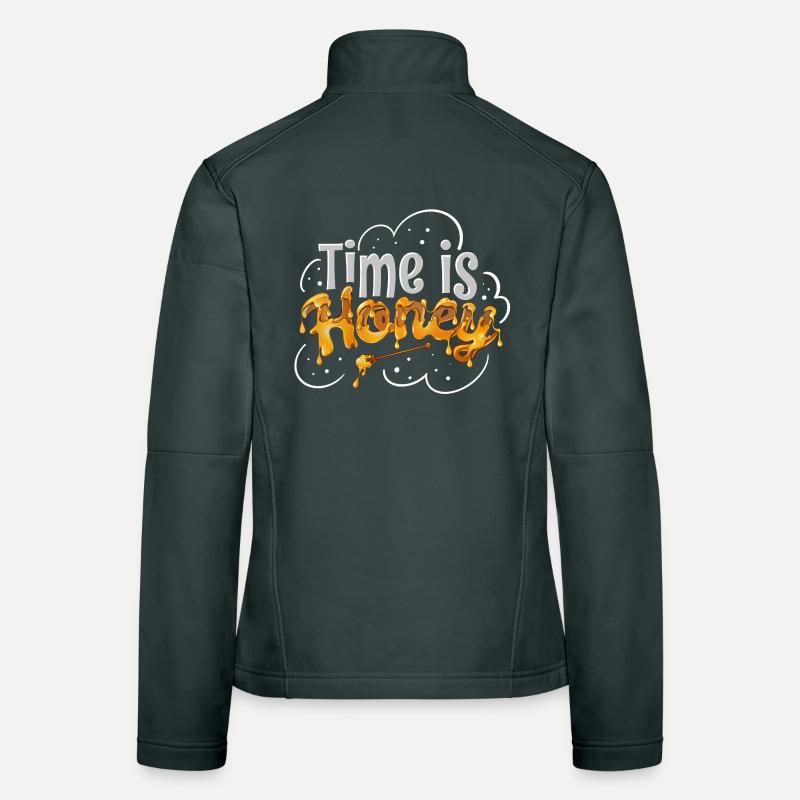 Le temps est miel Veste en tissu softshell Femme