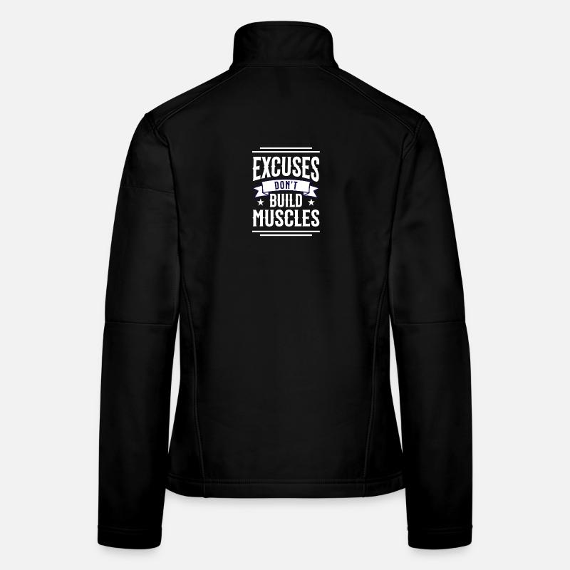 N’excuse pas Veste en tissu softshell Femme
