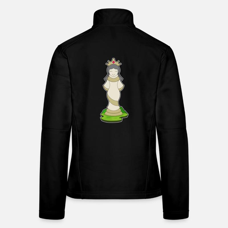 Pièce d’échecs Queen Chess Veste en tissu softshell Femme