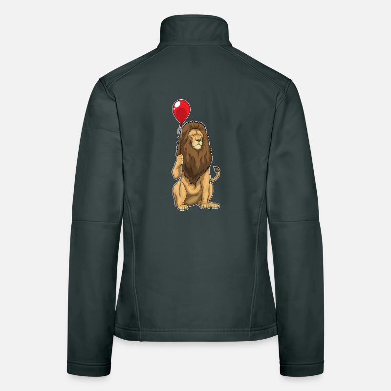 Lion Balloon Women's Softshell Jacket