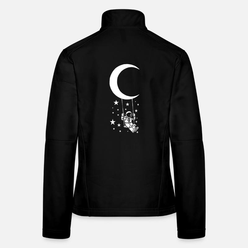 Swing on the Moon Women's Softshell Jacket