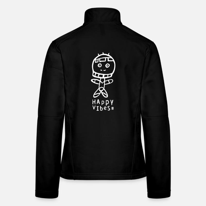 HAPPY Vibes Voodoo Male Women's Softshell Jacket