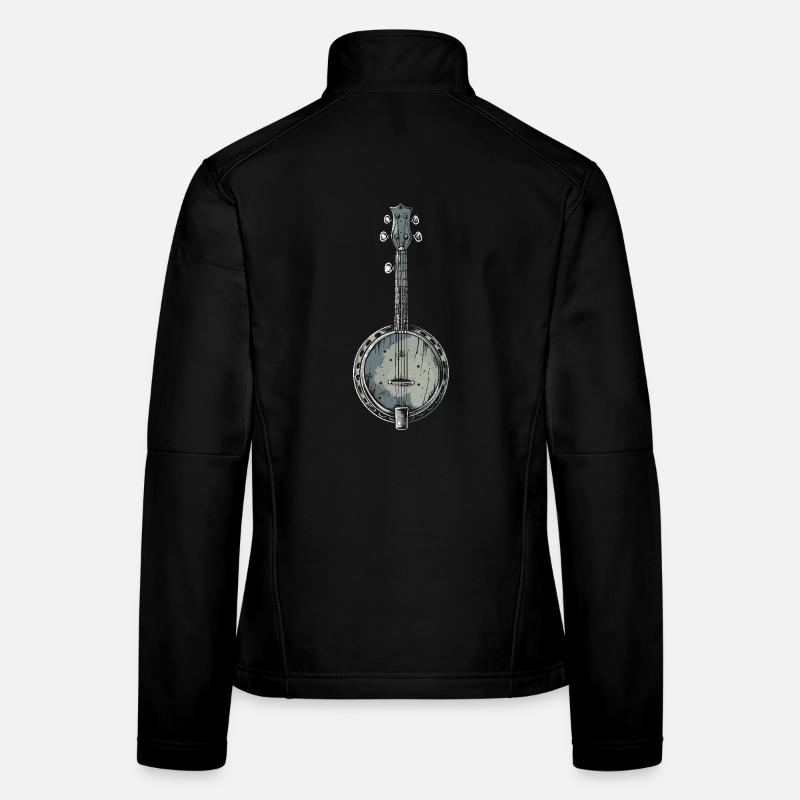 Banjo Graphics Women's Softshell Jacket