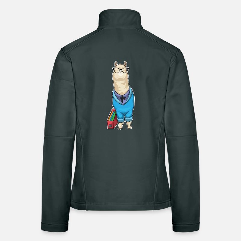 Bureau du Secrétaire des Alpagas Veste en tissu softshell Femme