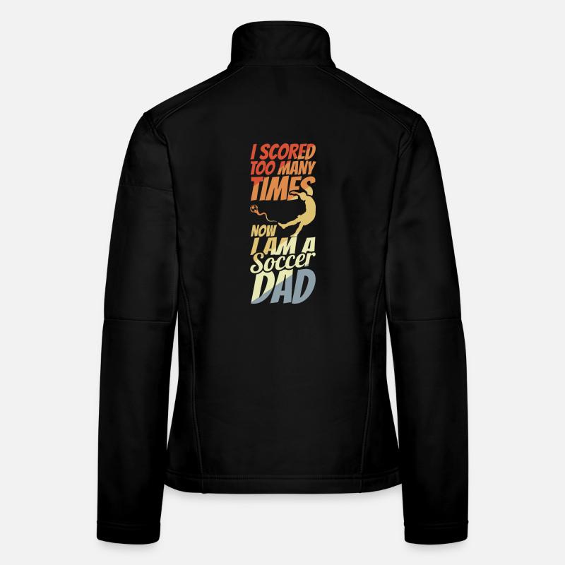 Soccer Dad Women's Softshell Jacket