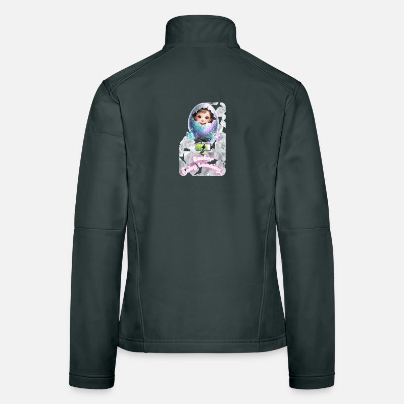 Explosion des œufs de bébé de Bourgeon de Pâques Veste en tissu softshell Femme