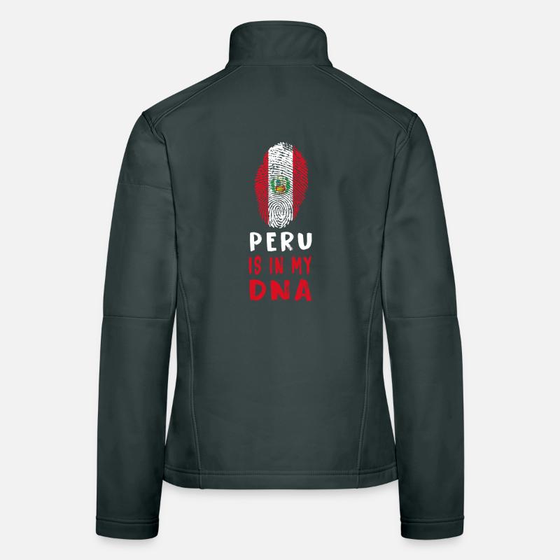 Peru is in my DNA design / gift idea Women's Softshell Jacket