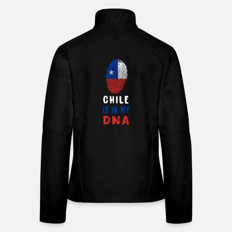 Chile is in my DNA design Women's Softshell Jacket