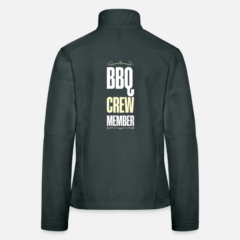 Équipe de barbecue Veste en tissu softshell Femme