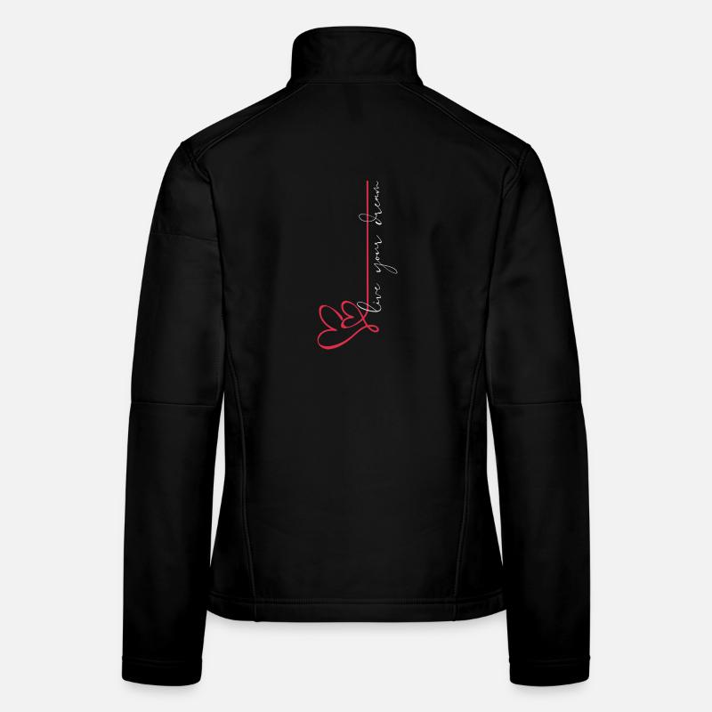 Lebe deinen Traum Frauen Softshelljacke