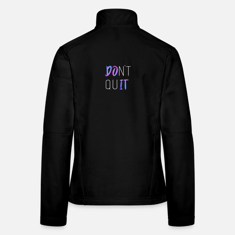 Don't Quit Frauen Softshelljacke