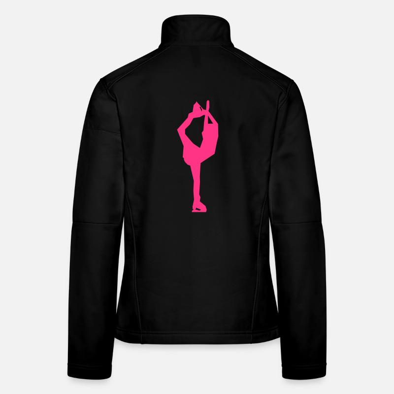 ice skating Women's Softshell Jacket