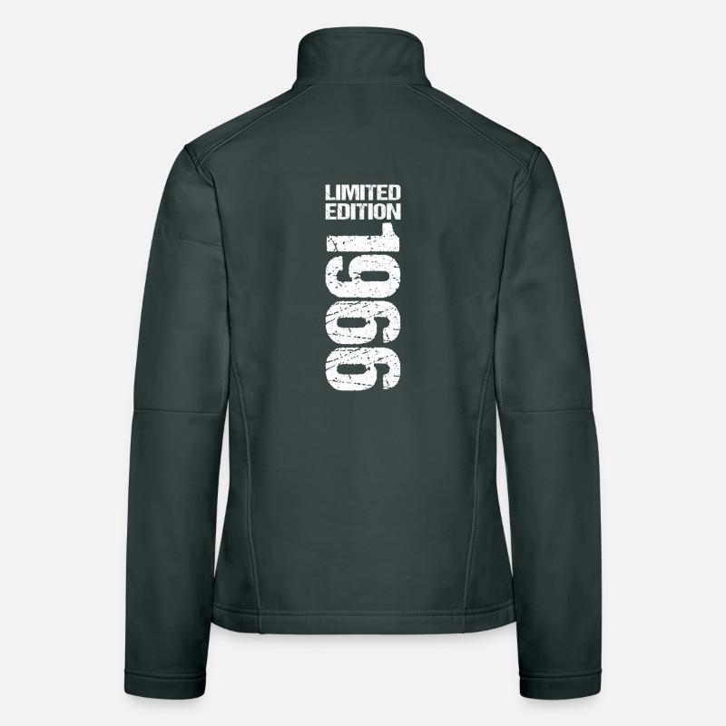 60e anniversaire Édition limitée 1966 Millésime 1966 Veste en tissu softshell Femme