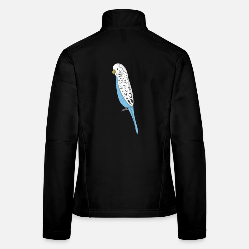 Wellensittich Frauen Softshelljacke