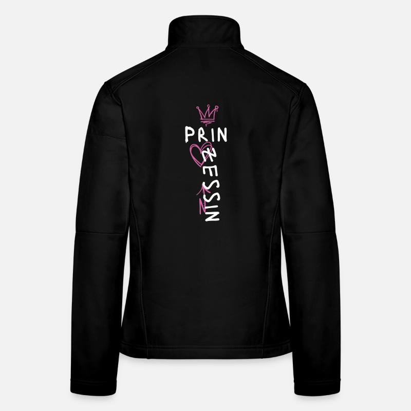 Conception de style de rue princesse Veste en tissu softshell Femme