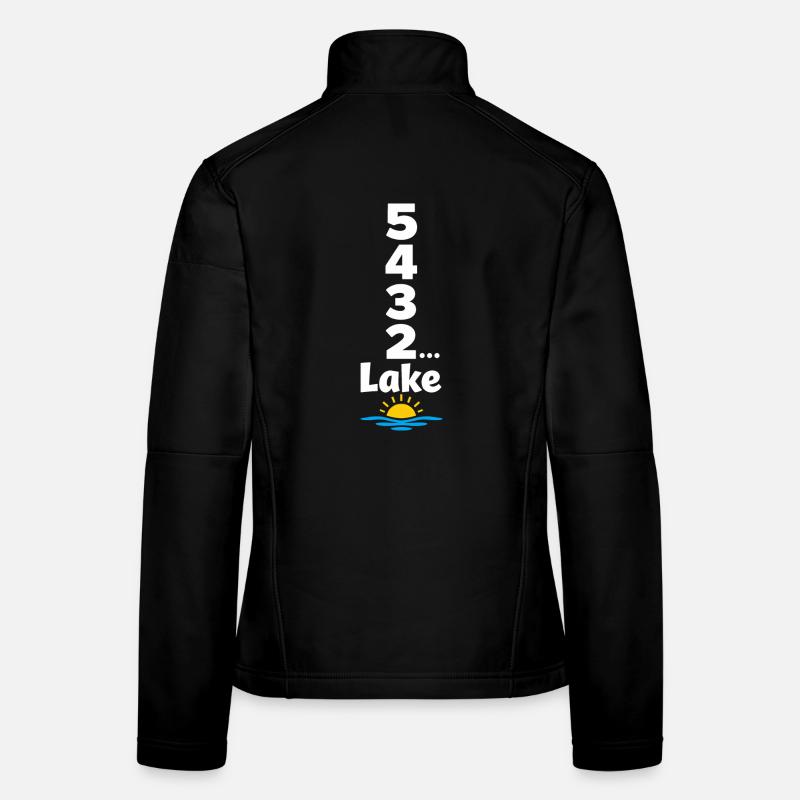 Lake Weekend Countdown To Sea Days Women's Softshell Jacket