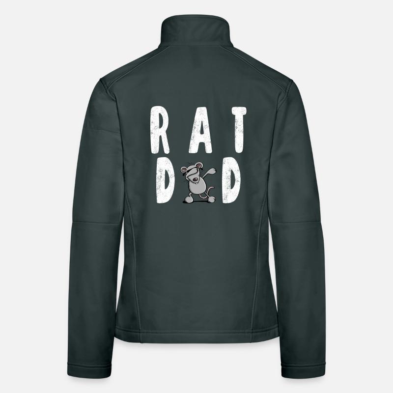 Rat Dad-Dab Danse - Rats Daddy - Danse Dab Veste en tissu softshell Femme
