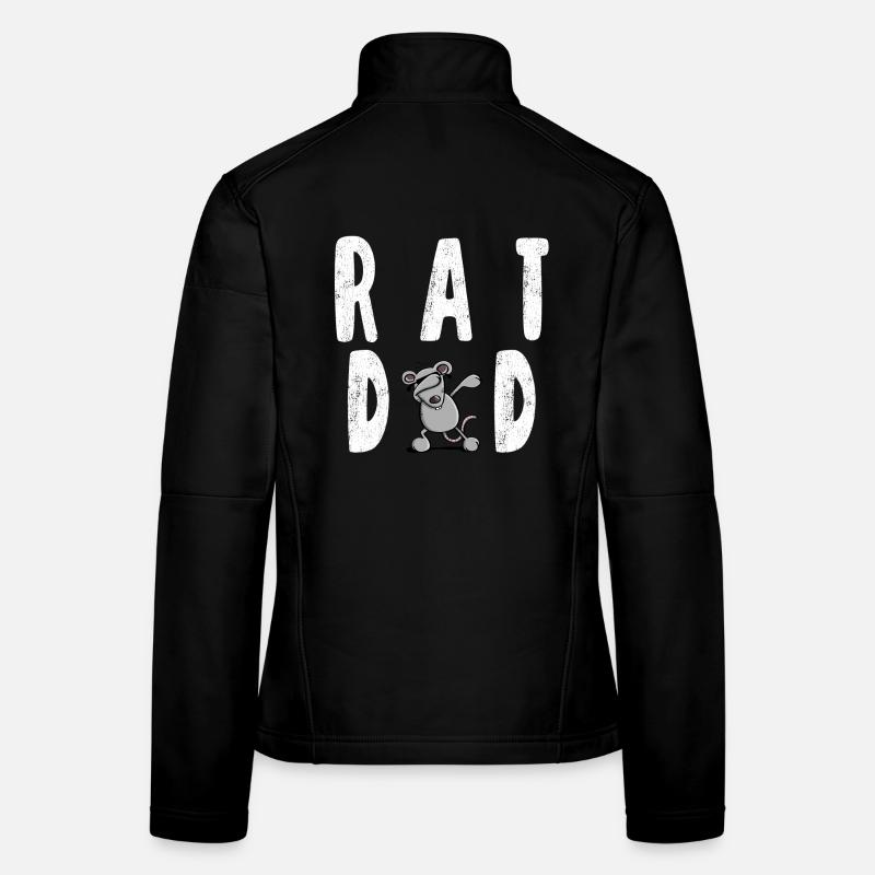 Rat Dad-Dab Danse - Rats Daddy - Danse Dab Veste en tissu softshell Femme