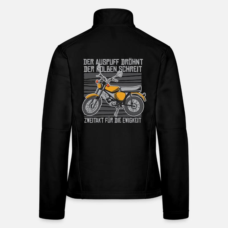 Ost Moped S51 Frauen Softshelljacke