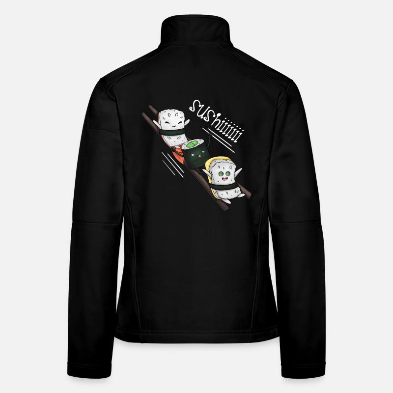 Sushi sled Women's Softshell Jacket