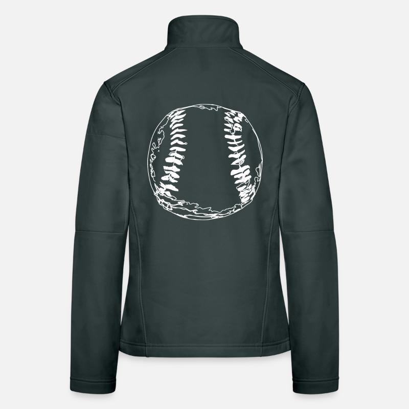 Baseball Women's Softshell Jacket