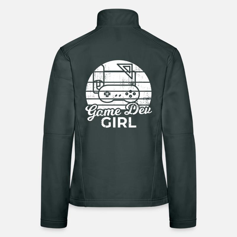 Game Dev Girl Women's Softshell Jacket