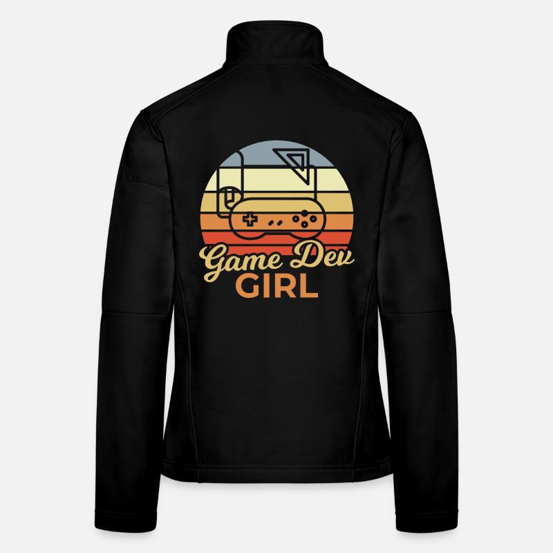Game Dev Girl Women's Softshell Jacket