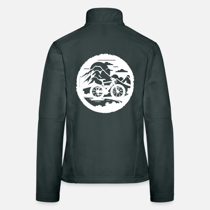 Graphiques de VTT Veste en tissu softshell Femme