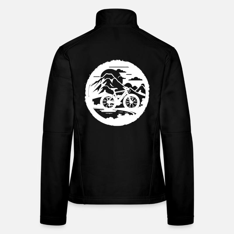 Graphiques de VTT Veste en tissu softshell Femme