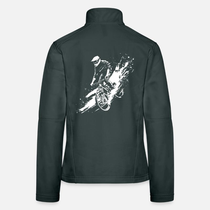 Cyclistes de VTT Veste en tissu softshell Femme