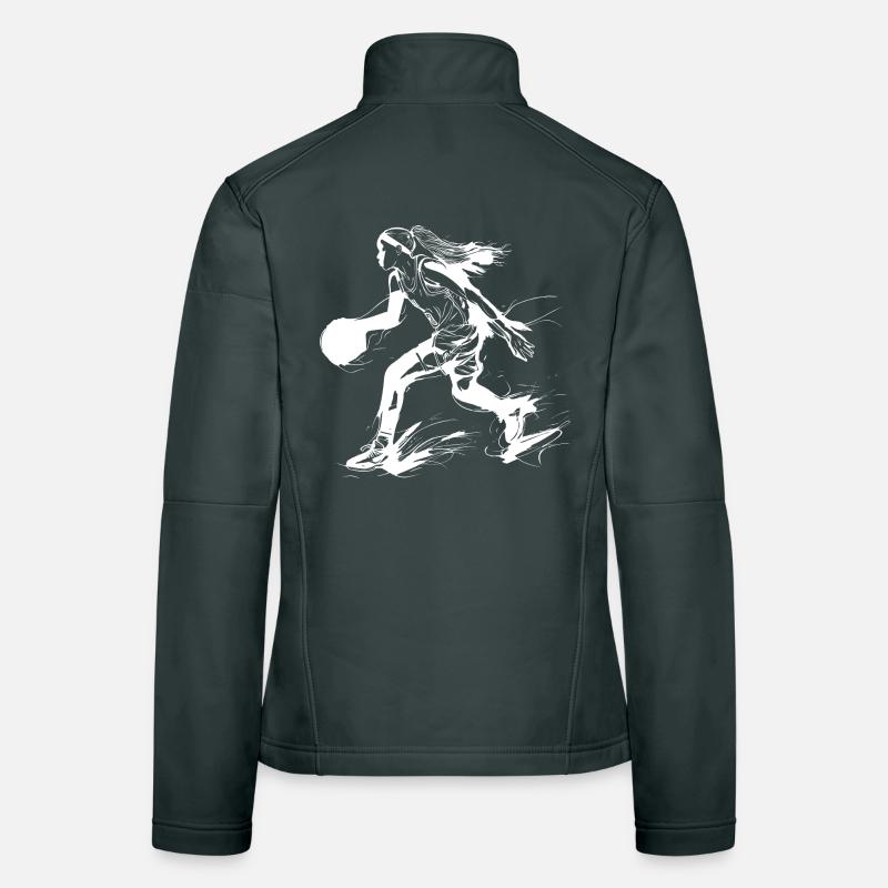 Basketteur Veste en tissu softshell Femme