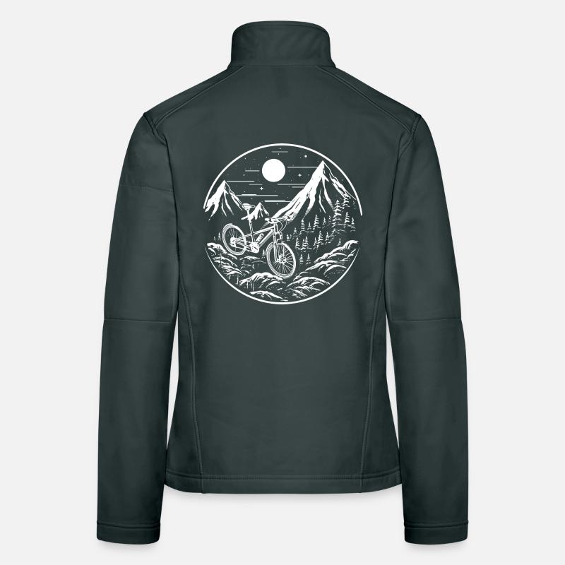 Vtt Veste en tissu softshell Femme