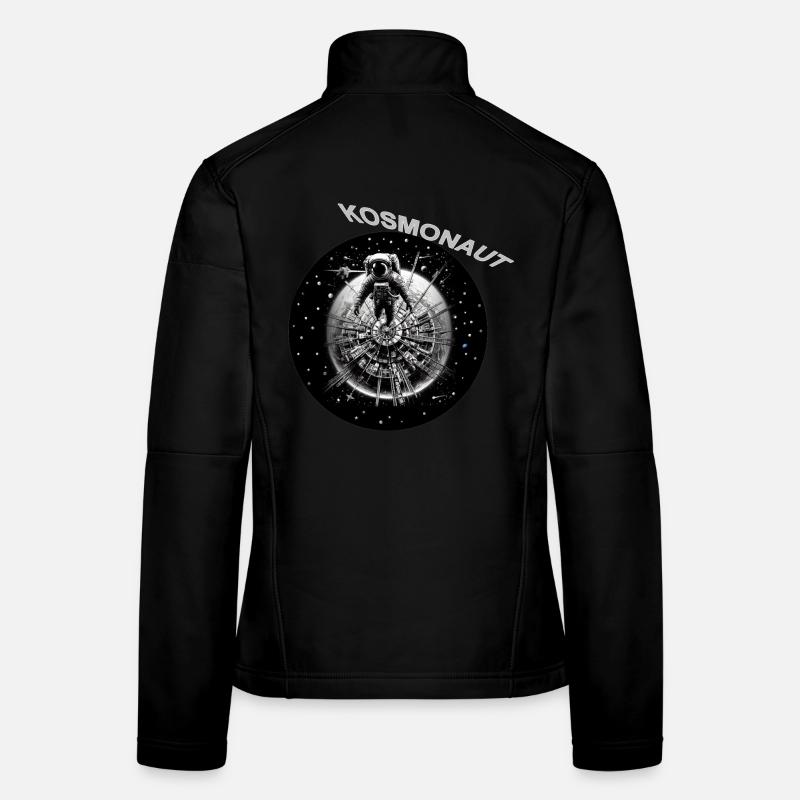 Cosmonaut in the Star Ring Women's Softshell Jacket