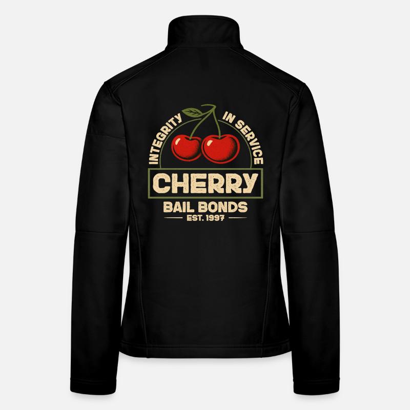 Intégrité en service Cautionnement de Cherry EST. 1997 Veste en tissu softshell Femme