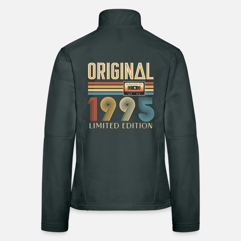 30th Birthday Original 1995 30 Year Old Gift Women's Softshell Jacket