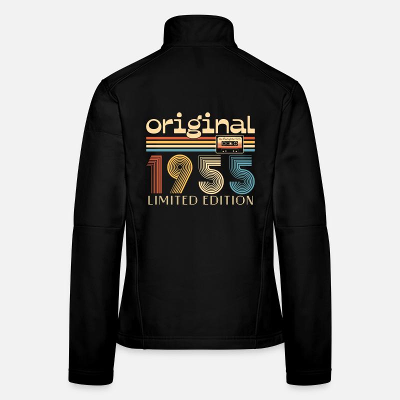 70. Geburtstag 70 Jahre Original 1955 Frauen Softshelljacke