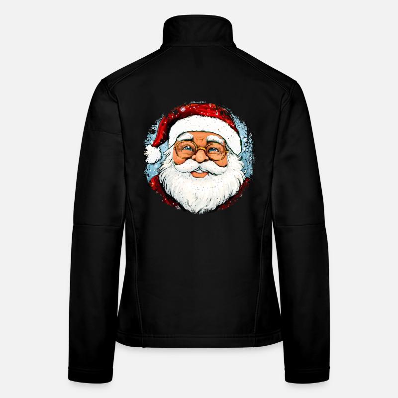 Christmas Santas Women's Softshell Jacket