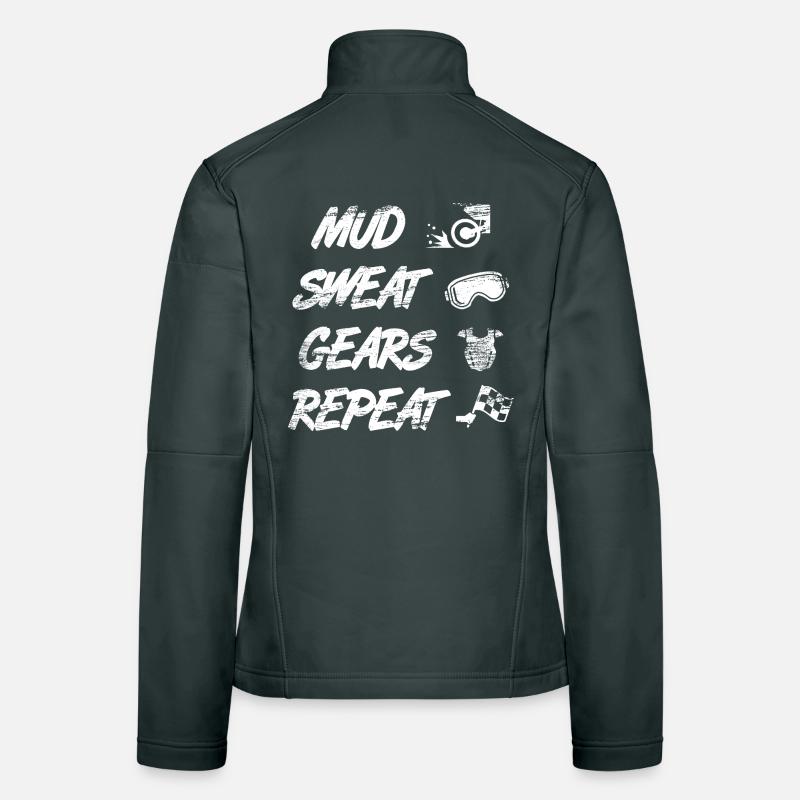 Mud Sweat Gears Repeat Women's Softshell Jacket