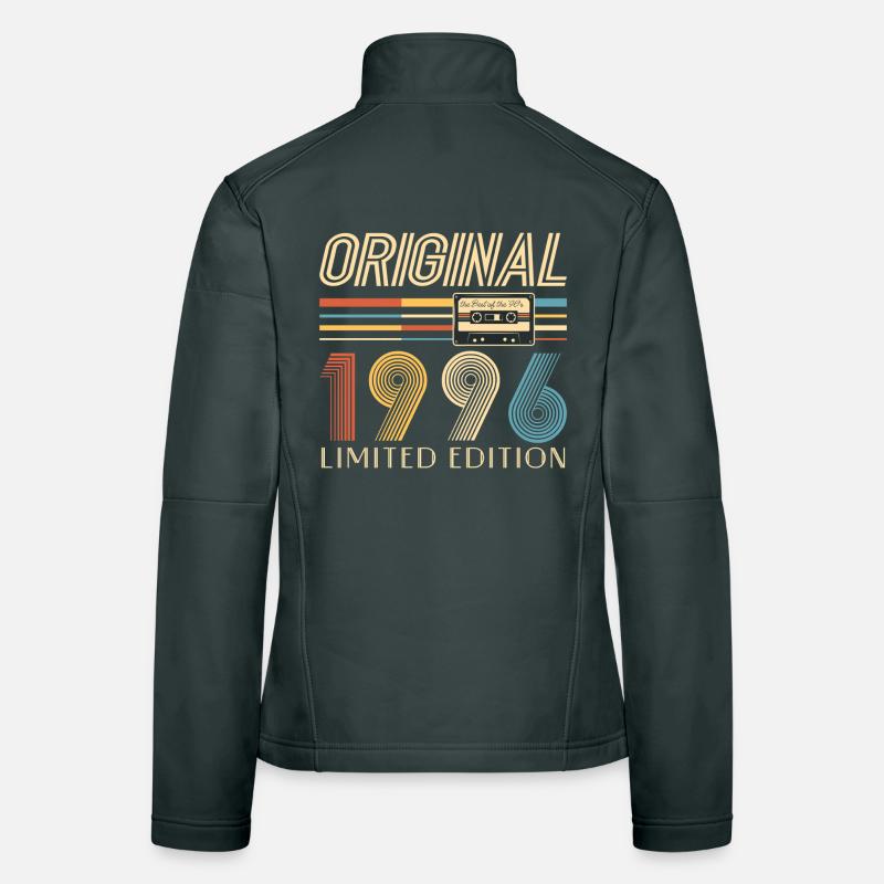 30e anniversaire 30 ans Original 1996 Veste en tissu softshell Femme