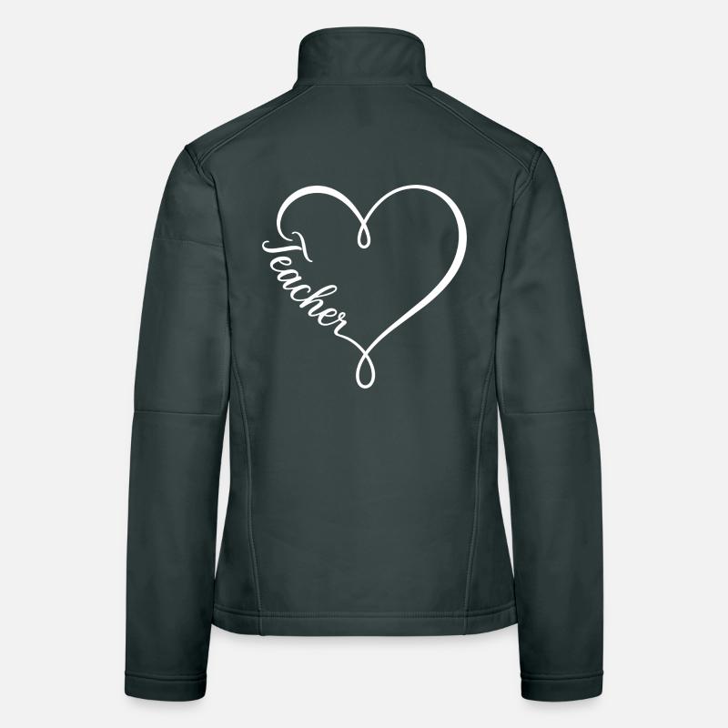 Professeure - Professeur Veste en tissu softshell Femme