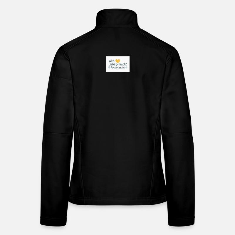 Pour les animaux dans le besoin Veste en tissu softshell Femme