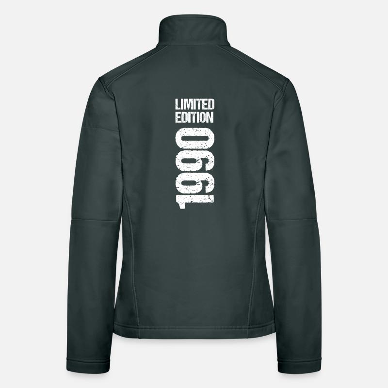 Édition limitée 1990 Veste en tissu softshell Femme