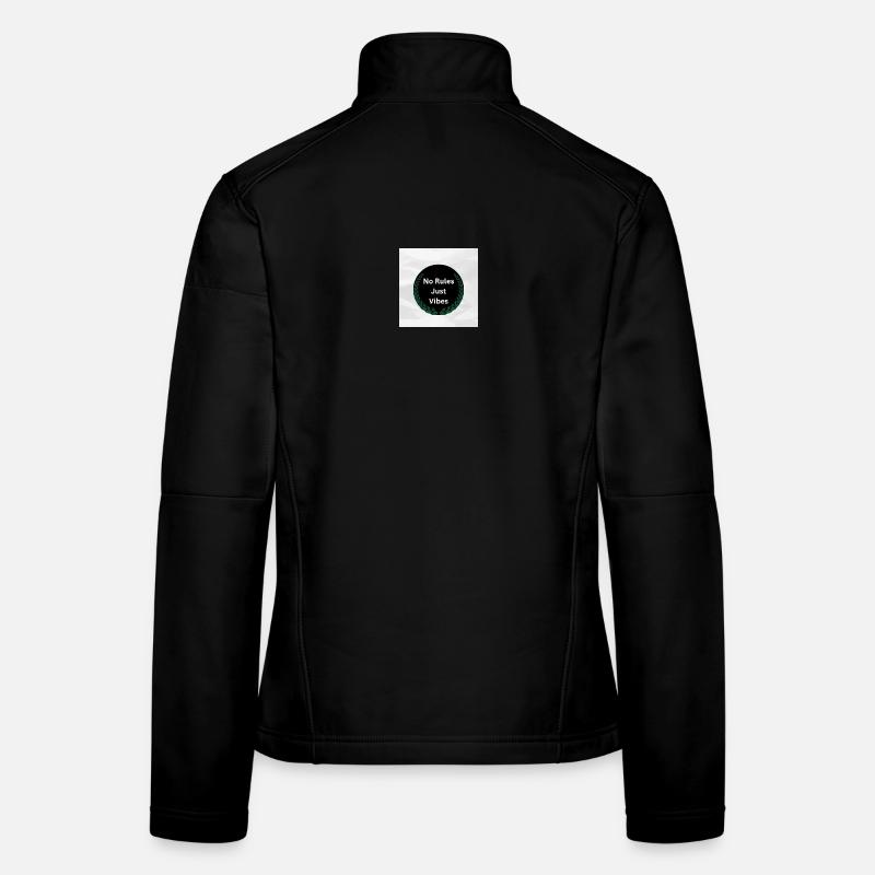 Pas de règles, juste des vibrations Veste en tissu softshell Femme