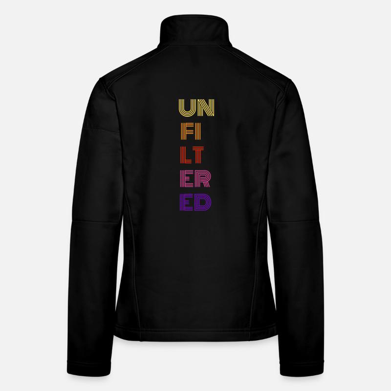 Unfiltered - Women's Softshell Jacket - black