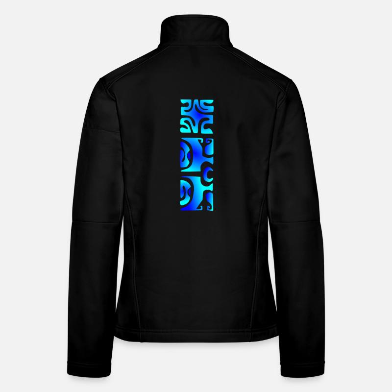 MANA - BLUE LAGOON - Frauen Softshelljacke - Schwarz