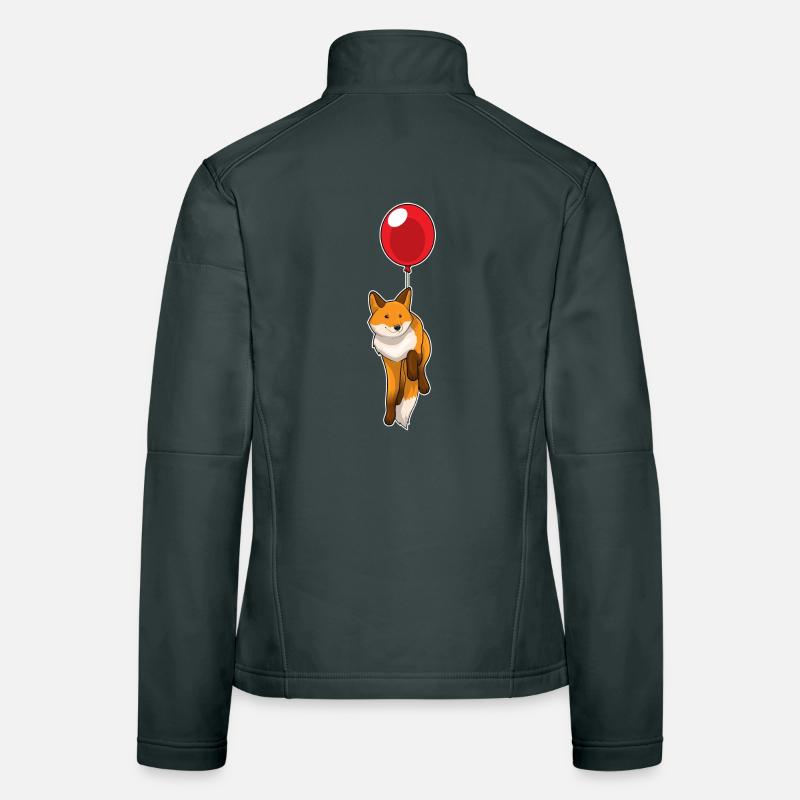 Ballon Renard Veste en tissu softshell Femme