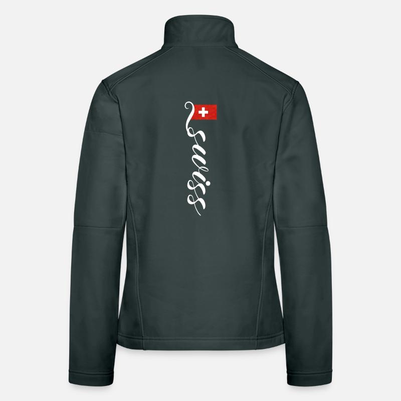 Schweiz Frauen Softshelljacke