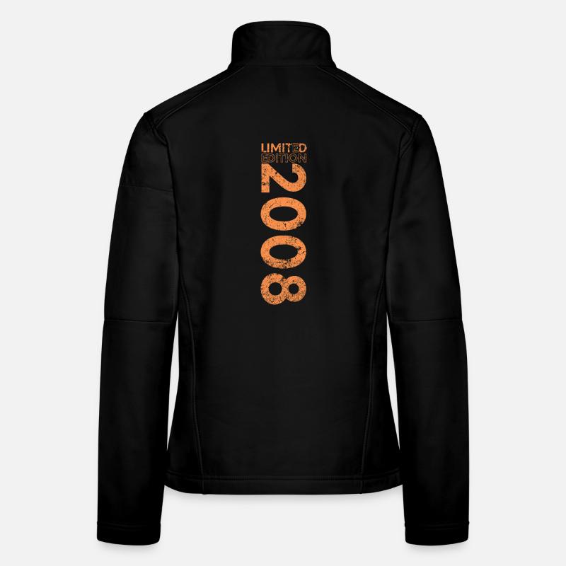 Limited Edition 2008 18. Geburtstag Geschenk Frauen Softshelljacke
