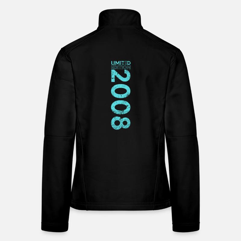 Édition limitée cadeau pour le 18e anniversaire 2008 Veste en tissu softshell Femme