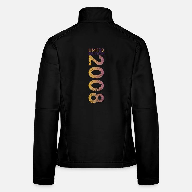 Limited Edition 2008 18. Geburtstag Geschenk Frauen Softshelljacke